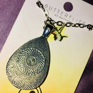 Butterflies by Matthew earrings & necklace